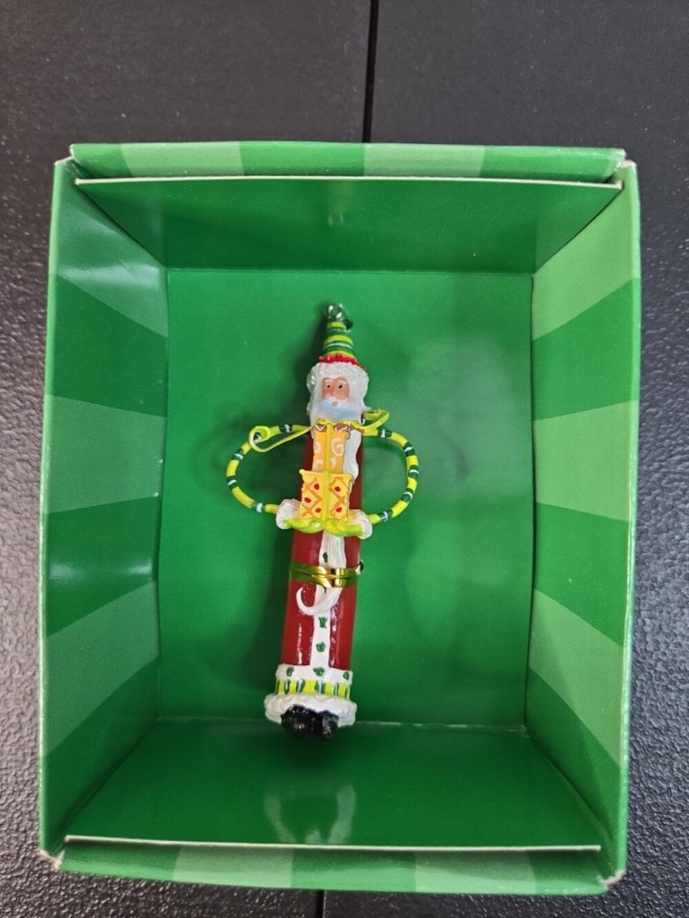 Department 56 Lollysticks Santa Ornament By Kym Bowles Christmas Figurine